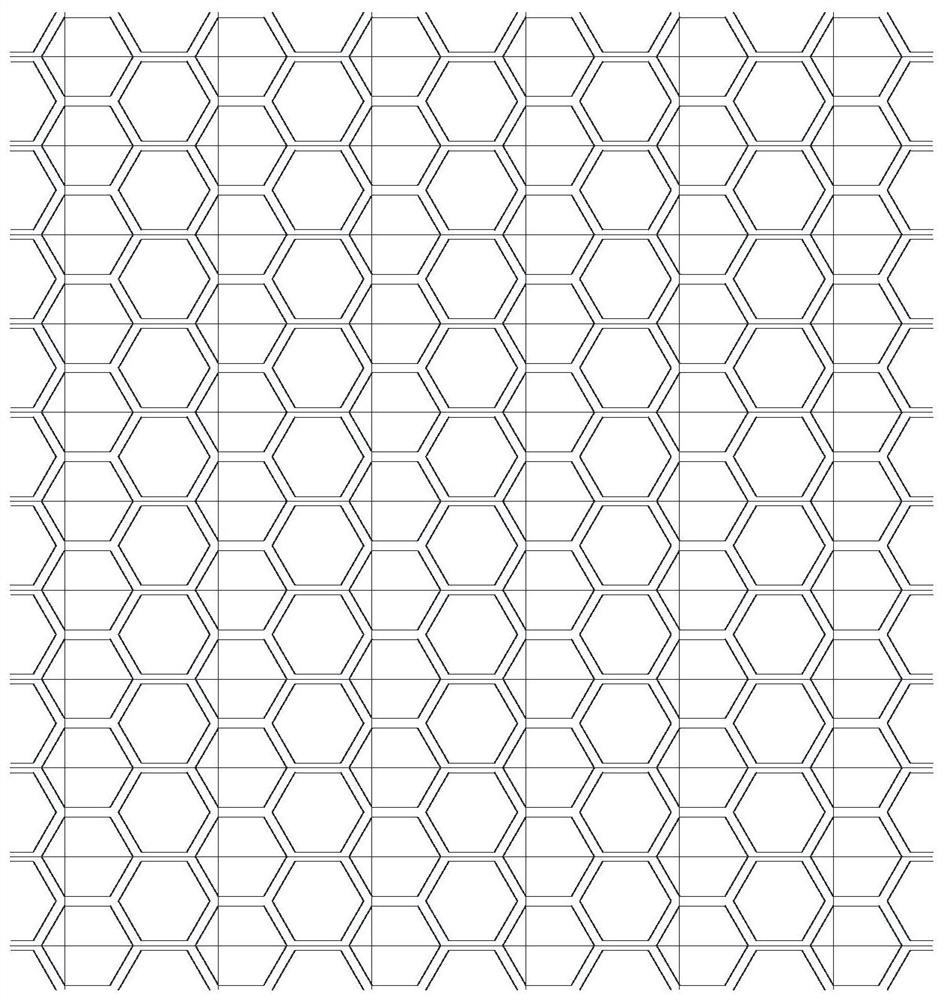 Regular hexagonal ebg structure for antenna and its manufacturing process