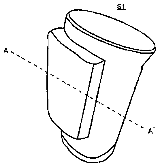 Gray cloth material having adjacent material with core material and manufacturing method thereof