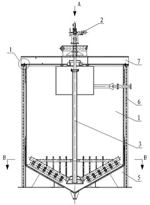 Anti-corrosion sedimentation tank and building method thereof