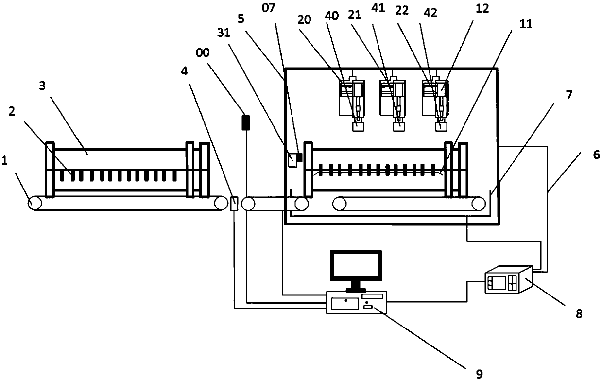 Pipe pile mold bolt tightening system