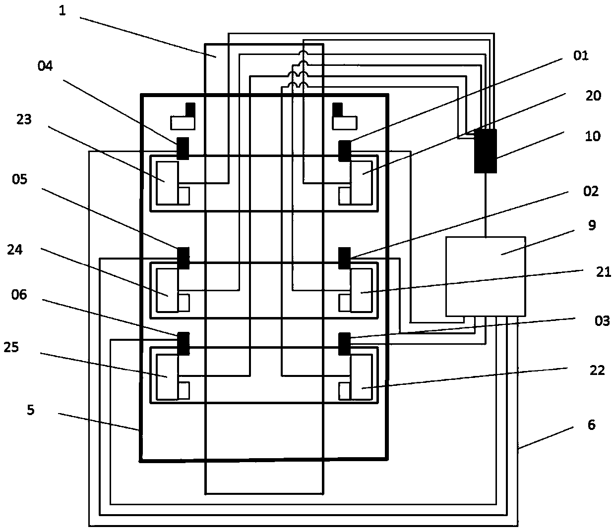 Pipe pile mold bolt tightening system