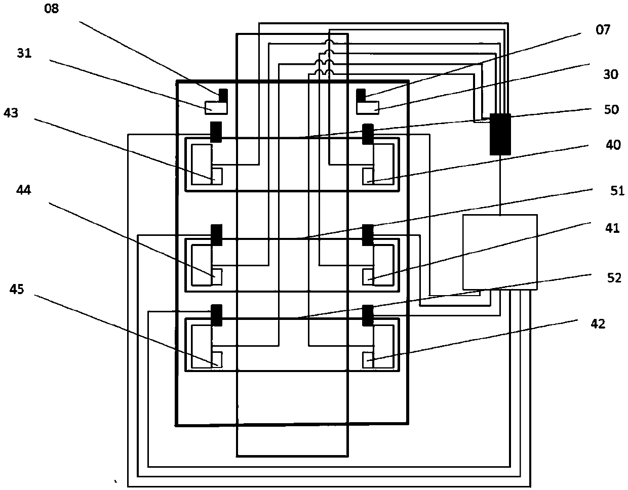 Pipe pile mold bolt tightening system