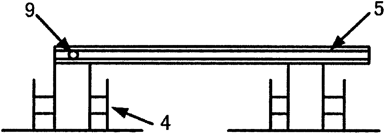 Test device for simulating soil-structure interaction during earthquake occurrence and spread