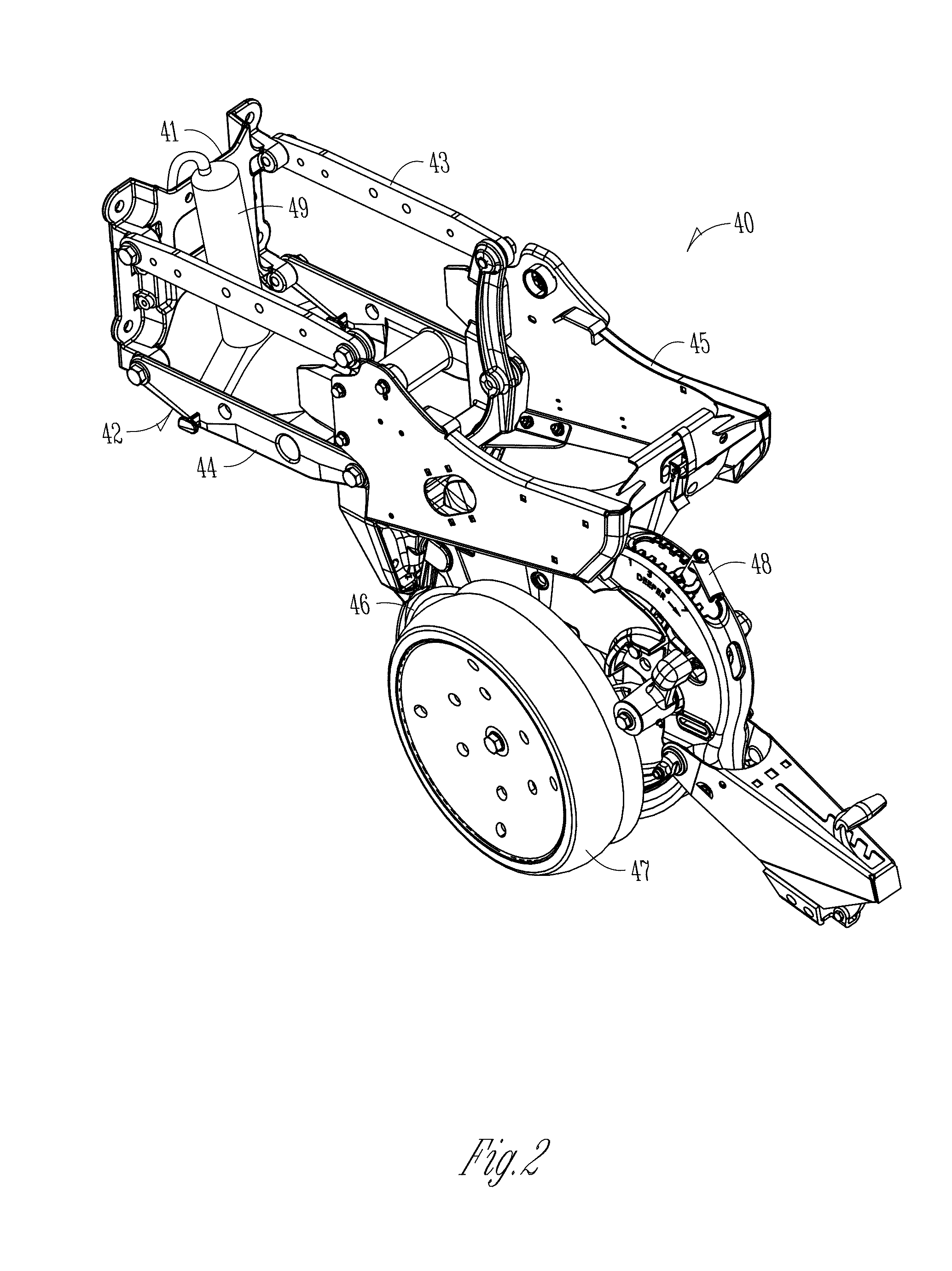 Apparatuses, methods, and systems for providing down force for an agricultural implement