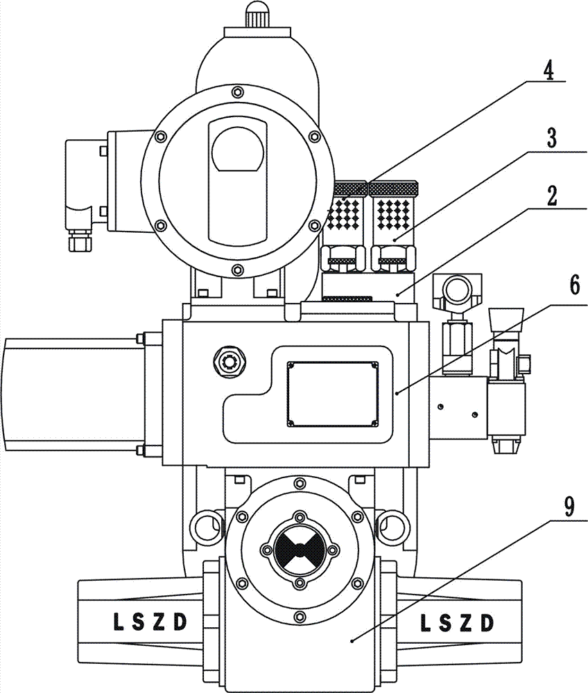 Intrinsic safety type fire-proof and explosion-proof electro-hydraulic actuator and control method thereof