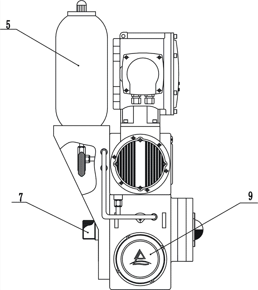 Intrinsic safety type fire-proof and explosion-proof electro-hydraulic actuator and control method thereof