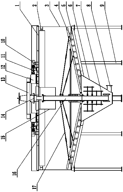 Half-deep-cone thickener