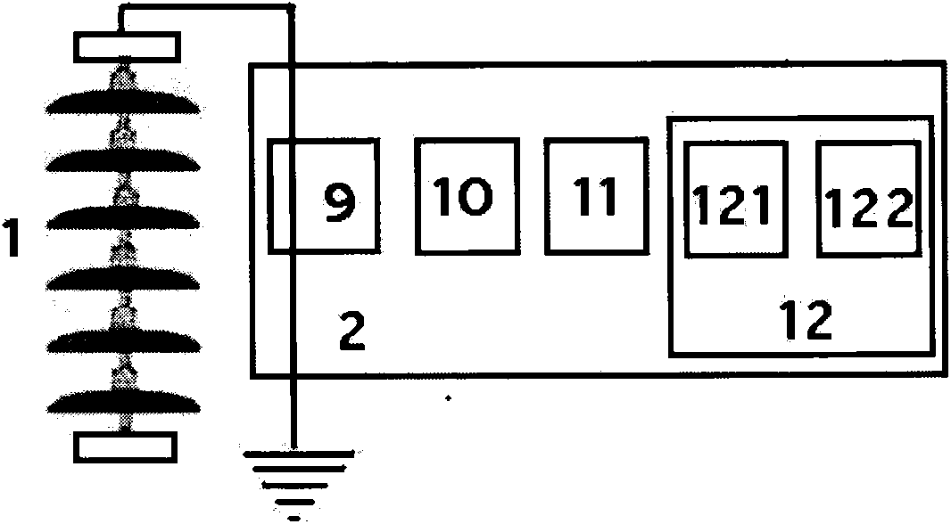 High-accuracy equipment for detecting pollution flashover of insulator