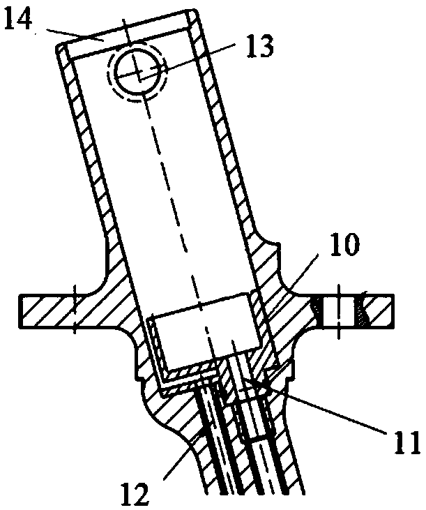 Flow measuring tool and method for double-oil-way fuel nozzle