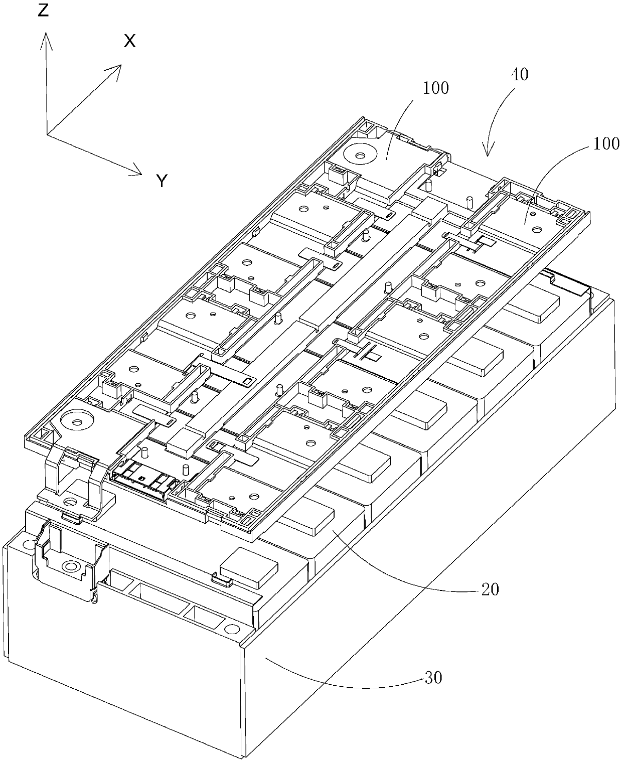 Sampling assembly and battery module