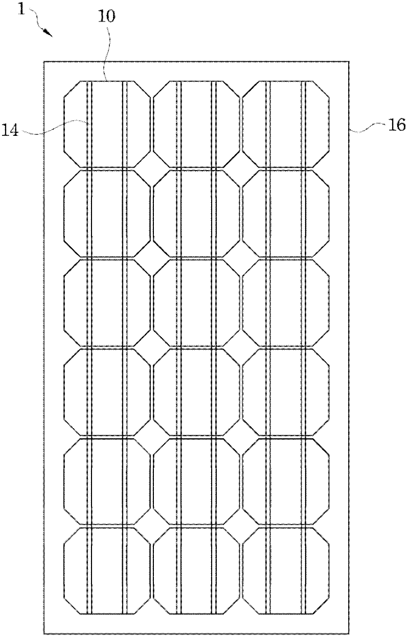 Solar energy battery module