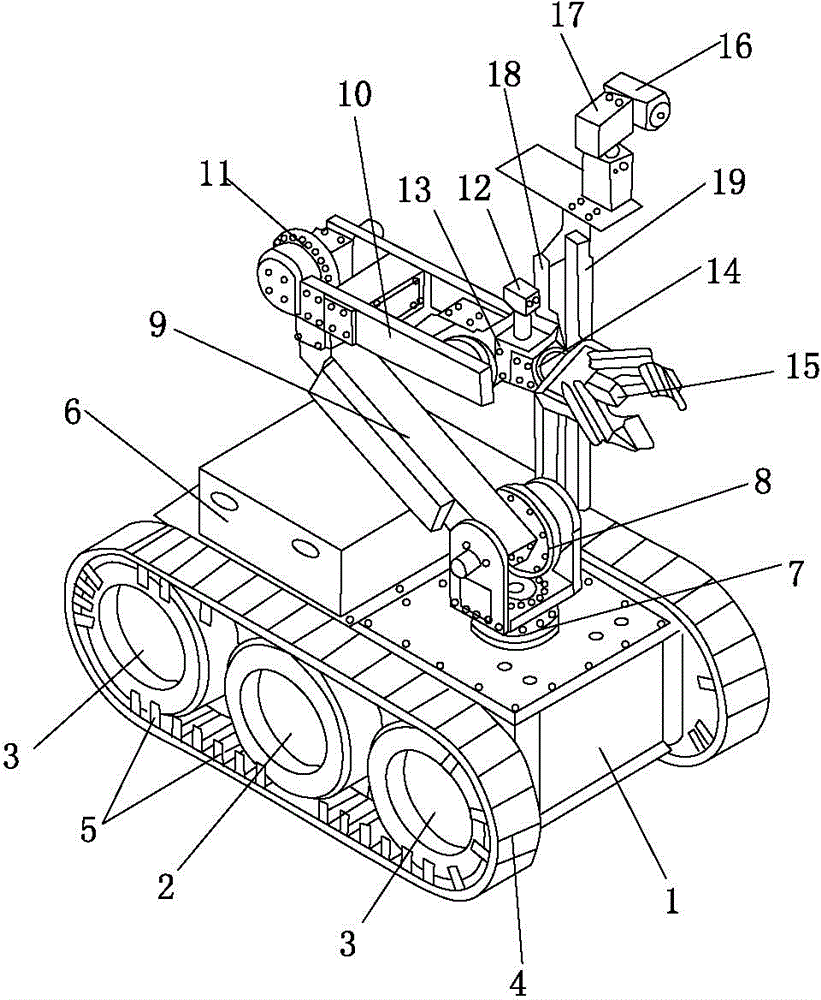 Intelligent explosive ordnance disposal robot