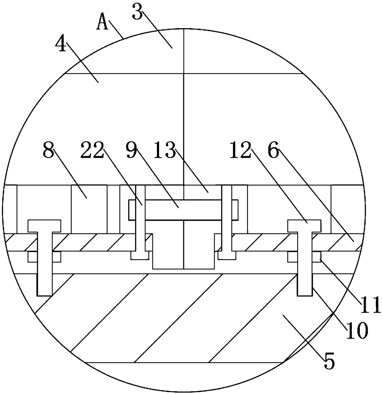 Large-size capacitive screen adopting seamless splicing structure