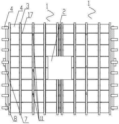 Working-reliable tree-pit bottom support plate system