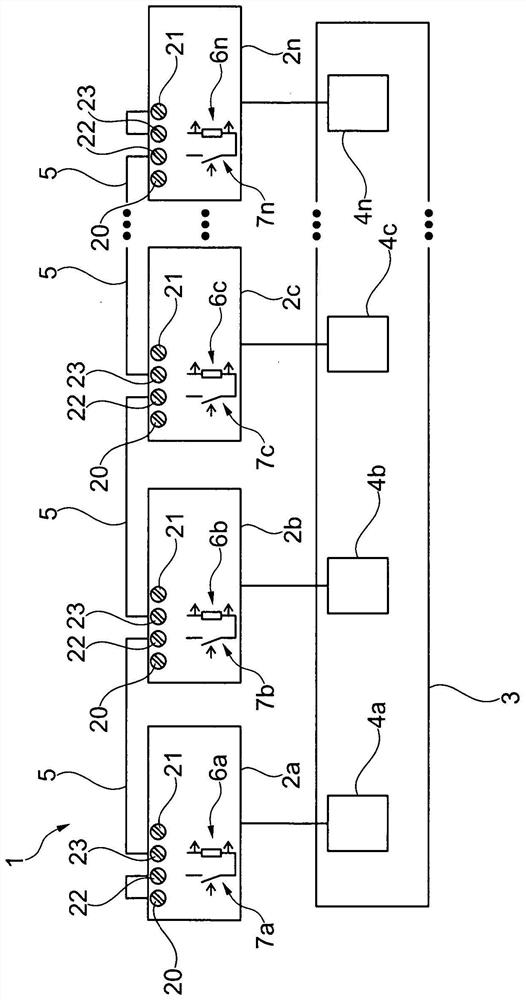 Safety circuits for fail-safe switching off of dangerous technical equipment