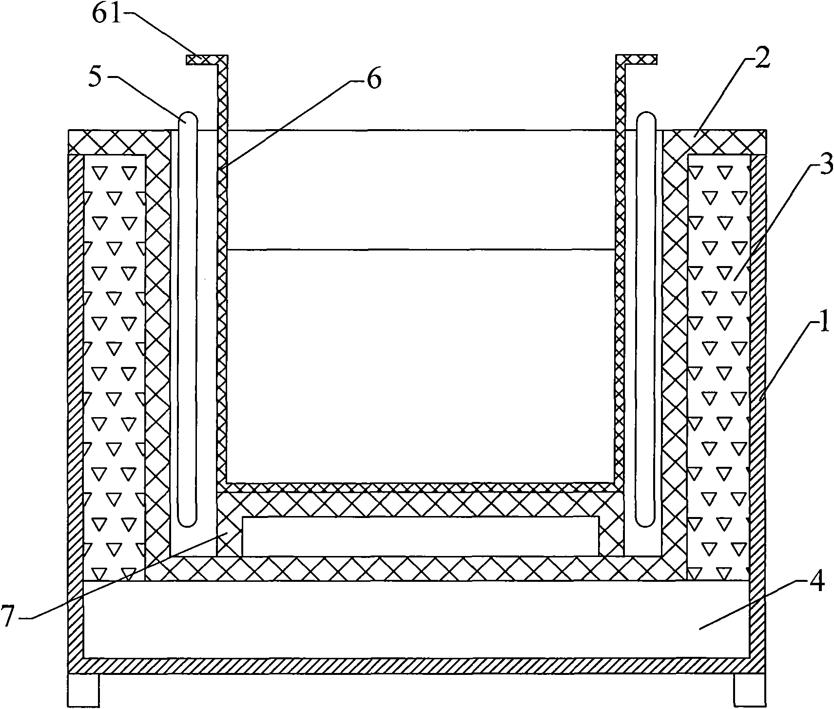 Rapid descaling device and descaling treatment method thereof