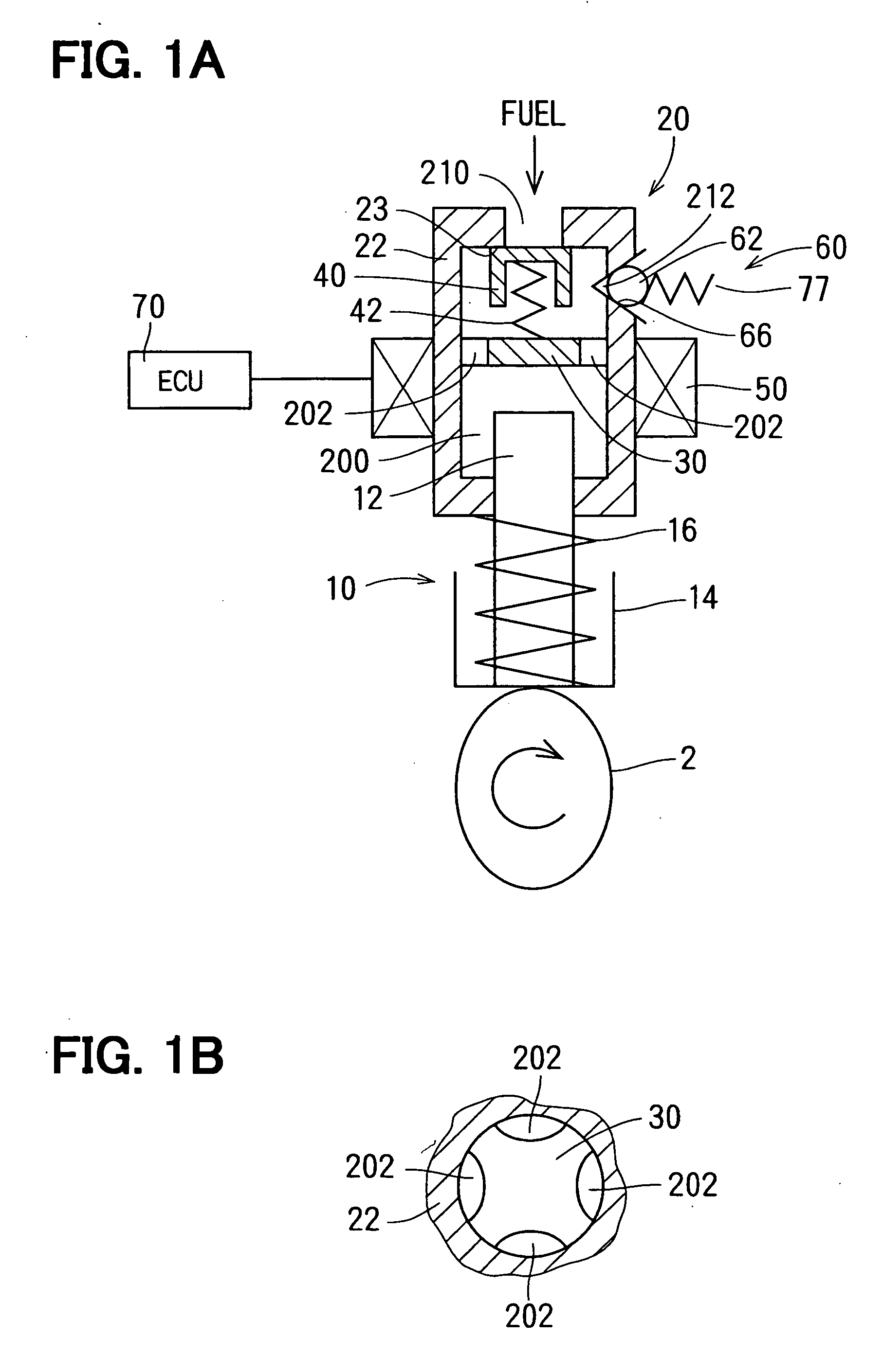 Solenoid valve, flow-metering valve, high-pressure fuel pump and fuel injection pump