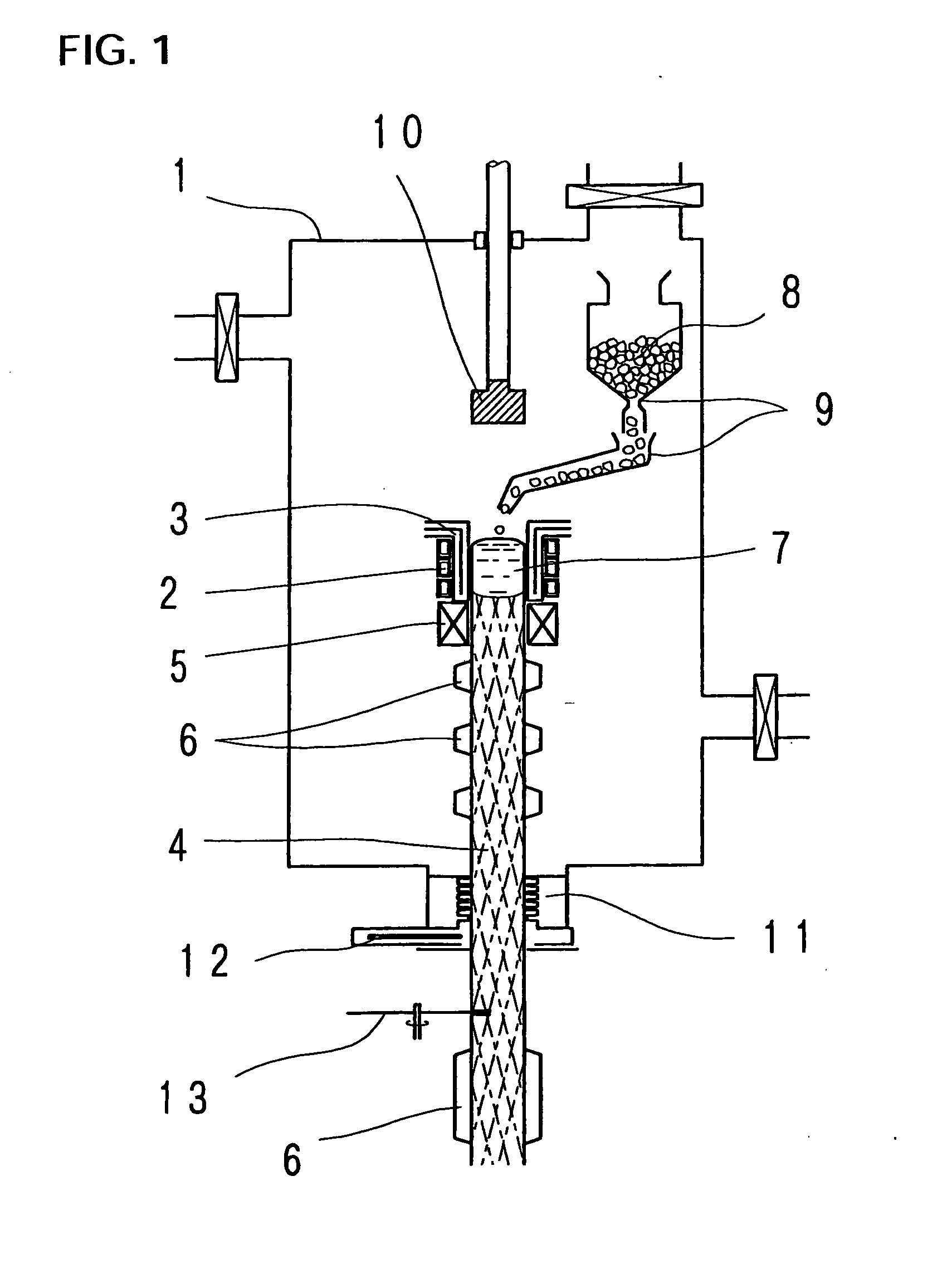 Method for casting polycrystalline silicon