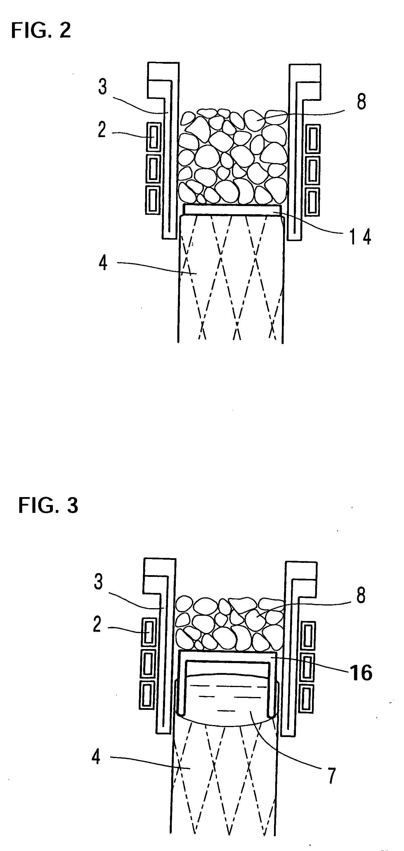 Method for casting polycrystalline silicon