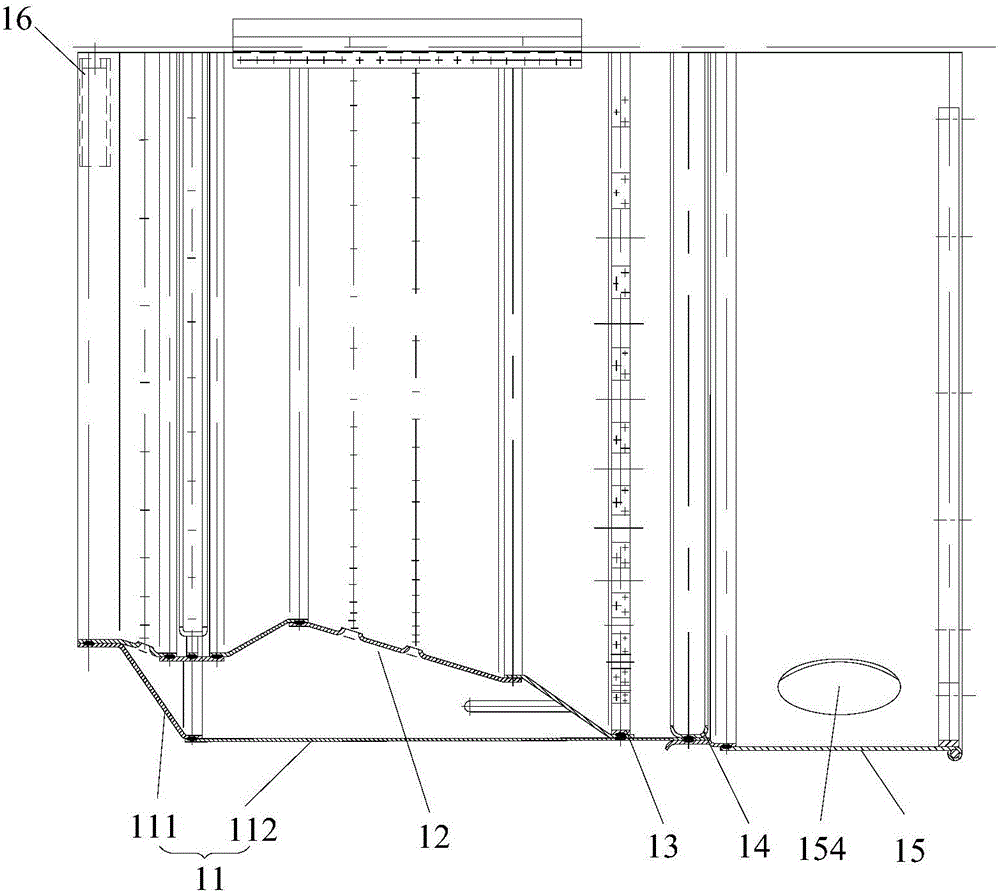 Bleed air cooling structure and aeroengine with bleed air cooling structure