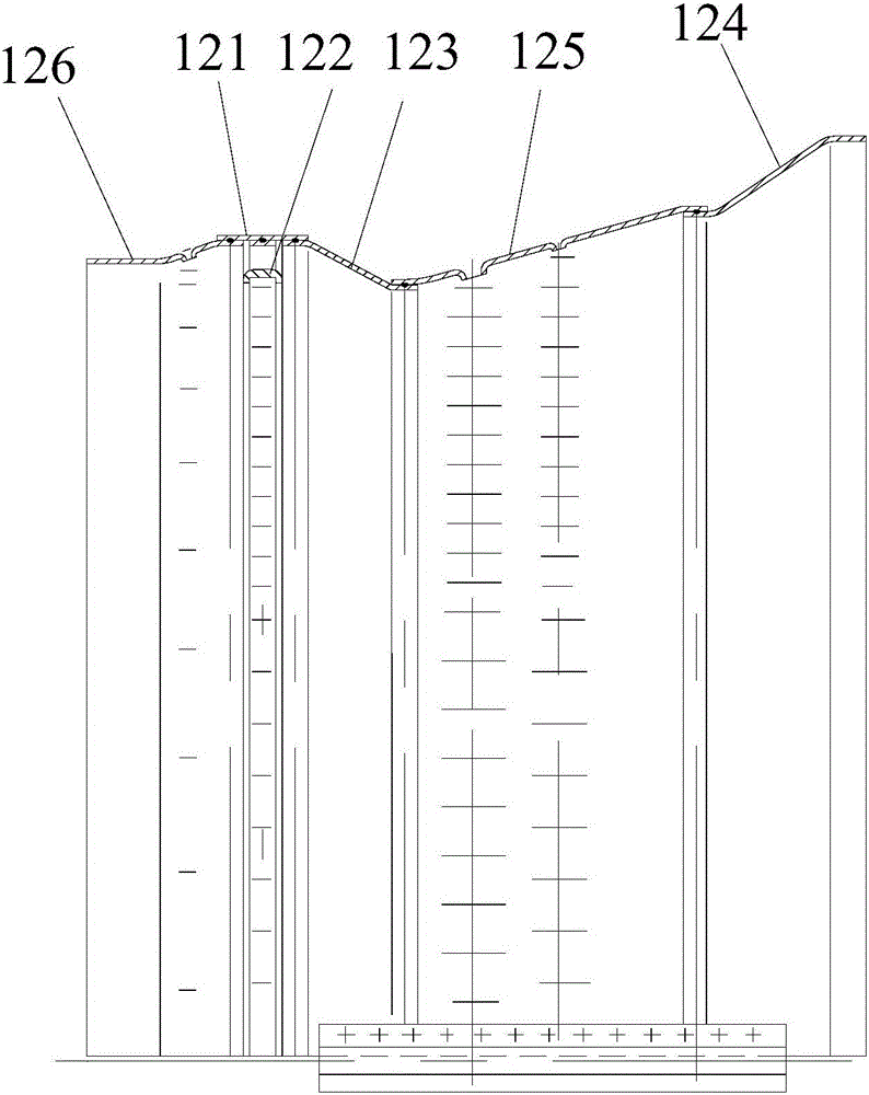 Bleed air cooling structure and aeroengine with bleed air cooling structure