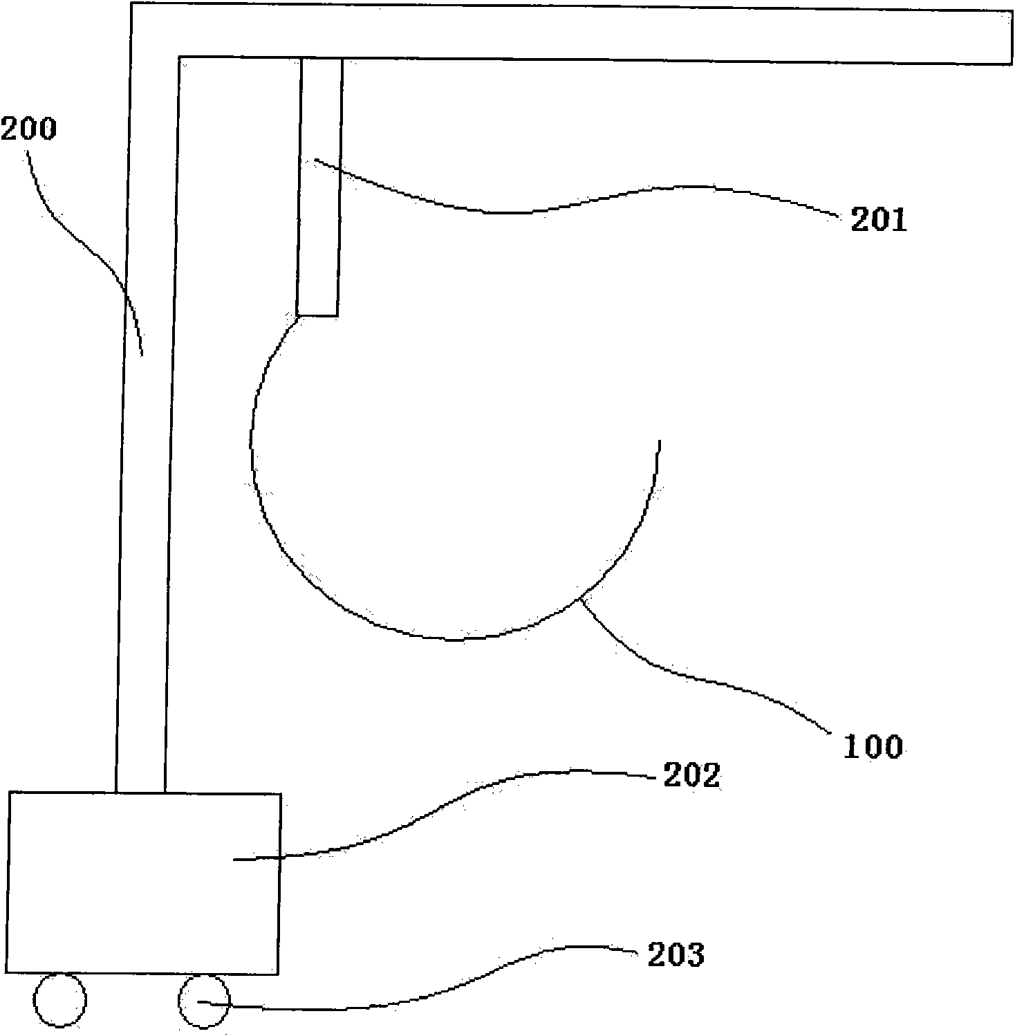 Baby crib capable of being automatically moved