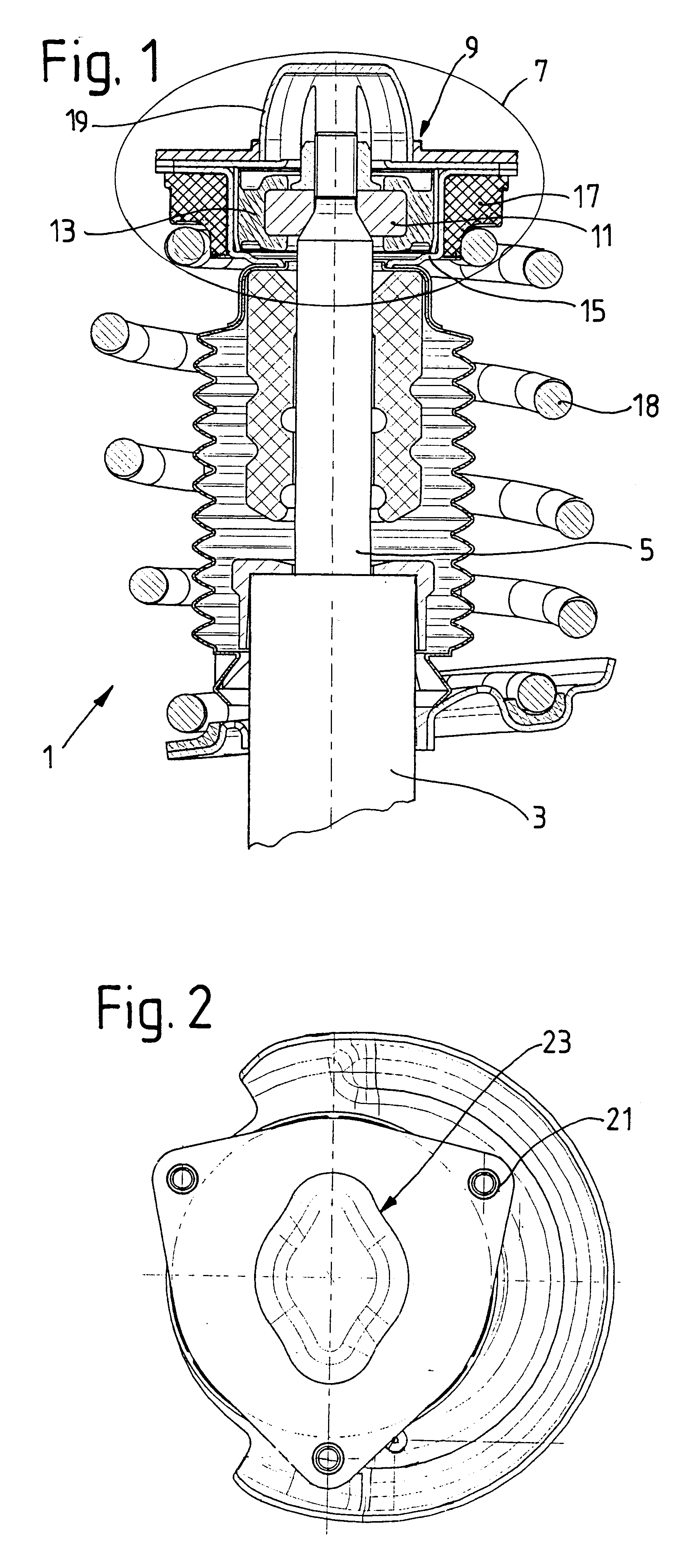 Mount for a shock absorber