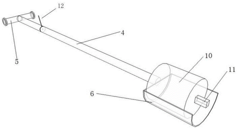 Placement device and operation method for tsp blast hole emulsion explosive