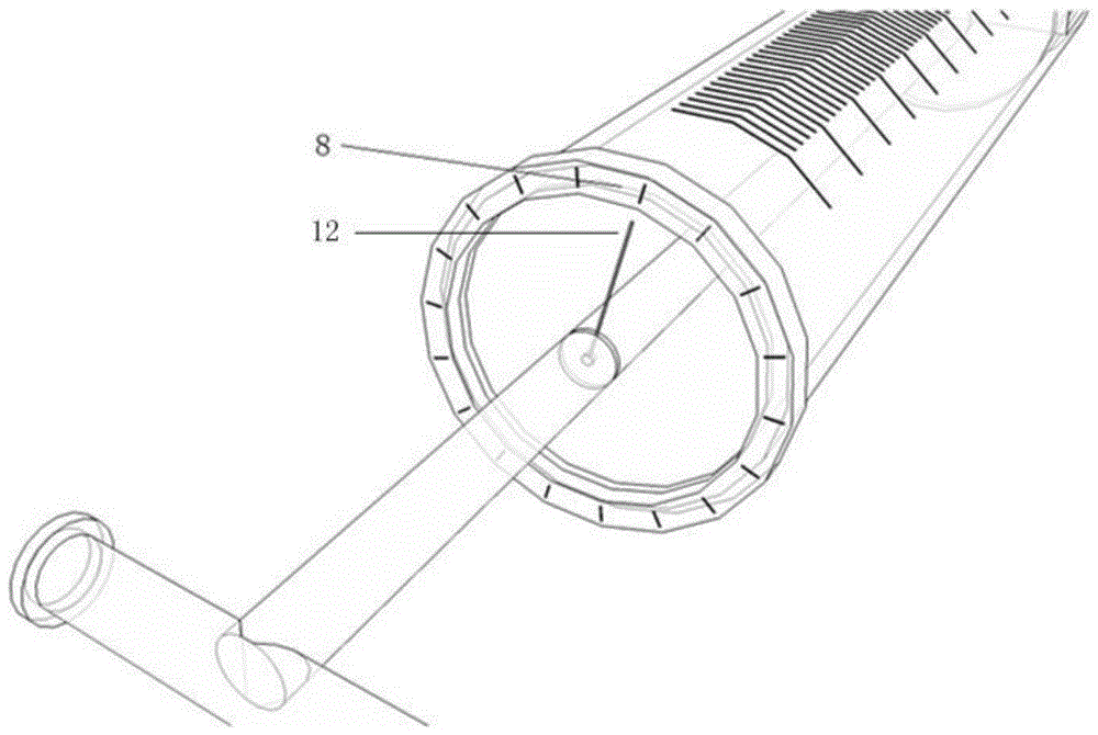 Placement device and operation method for tsp blast hole emulsion explosive