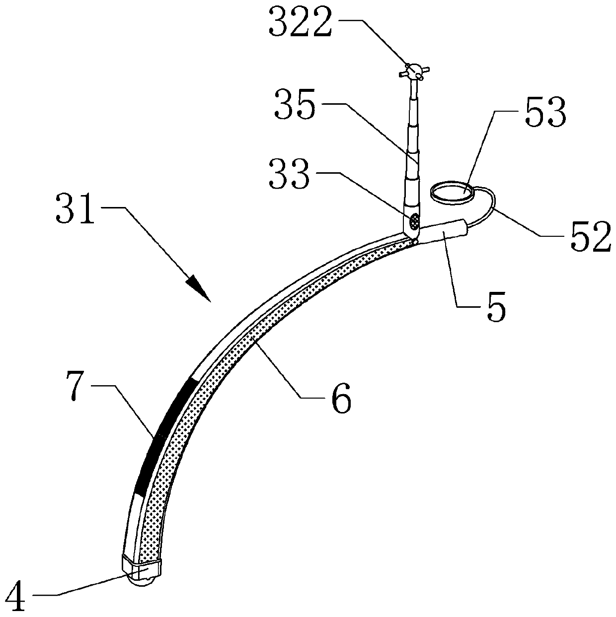 Device and method for assisting blind people to cross the road