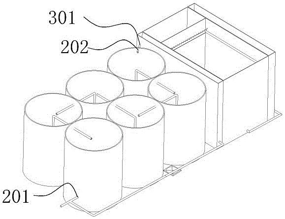 Cyclonic anaerobic reaction apparatus, AMBR sewage treatment system and sewage treatment method