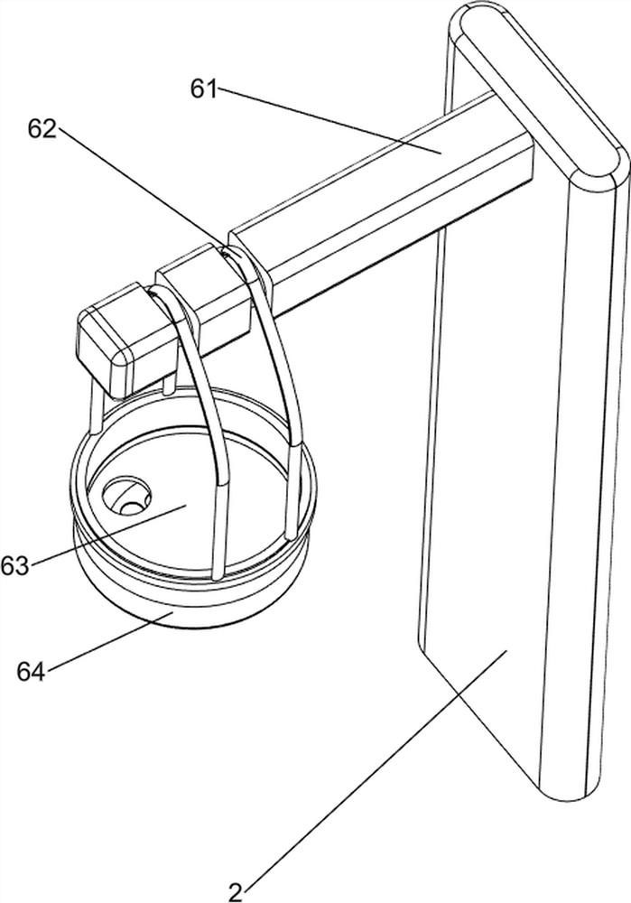 A push-down type cream cake molding device