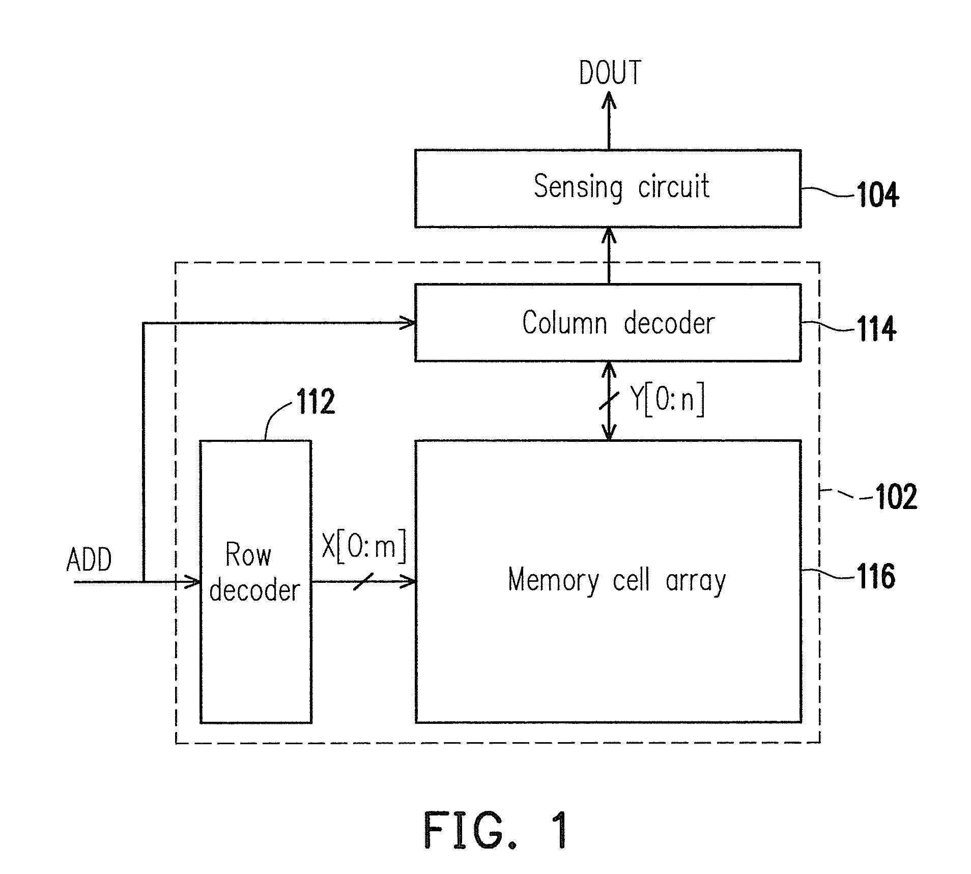 Data sensing module and sensing circuit for flash memory