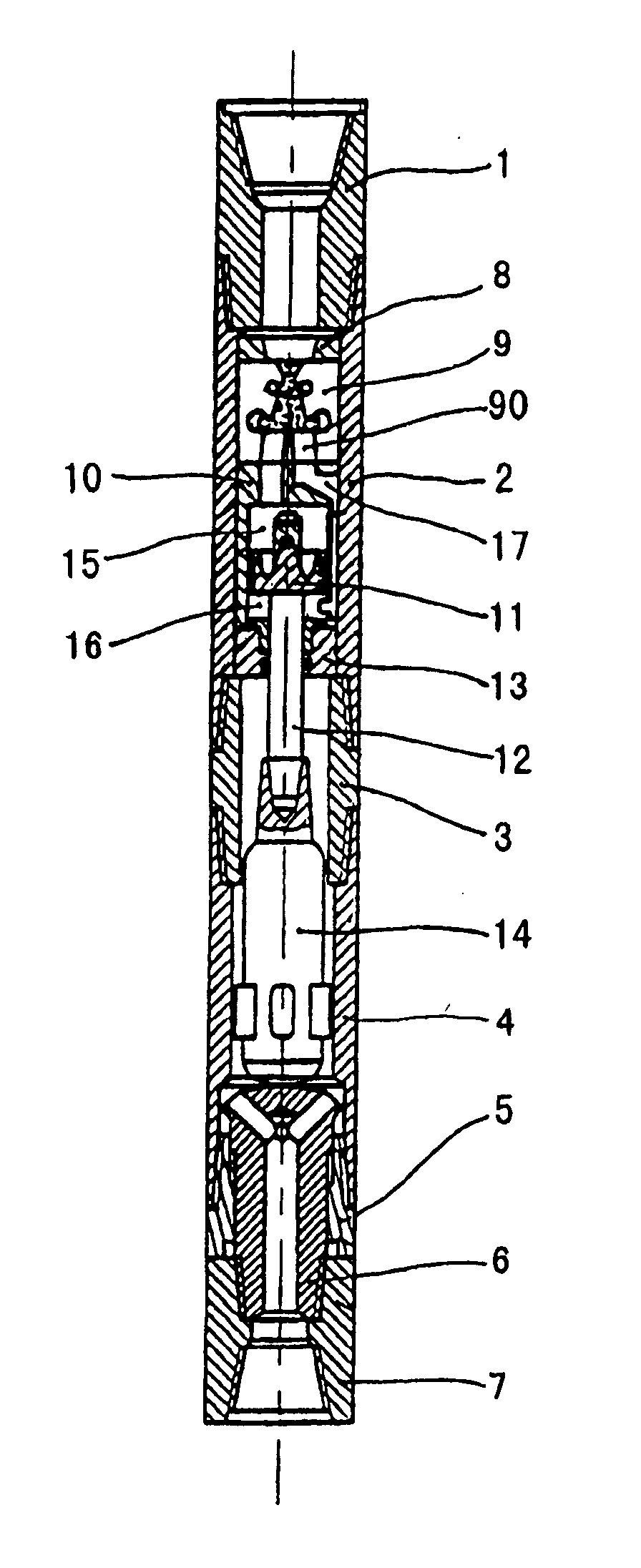 Power transmission unit of an impactor, a hydraulic jet impactor and the application thereof