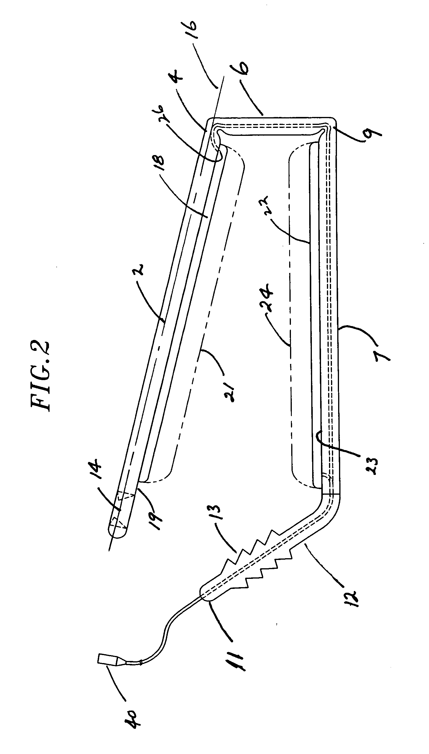 Clamp device to plicate the stomach