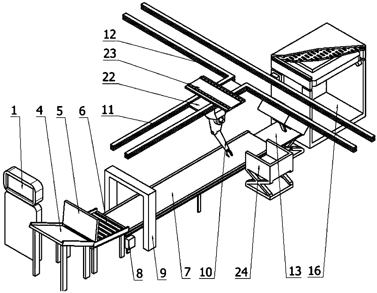 Intelligent rubbish recycling system and method