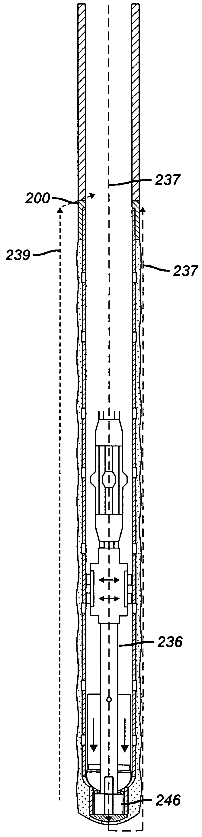 One trip cemented expandable monobore liner system and method