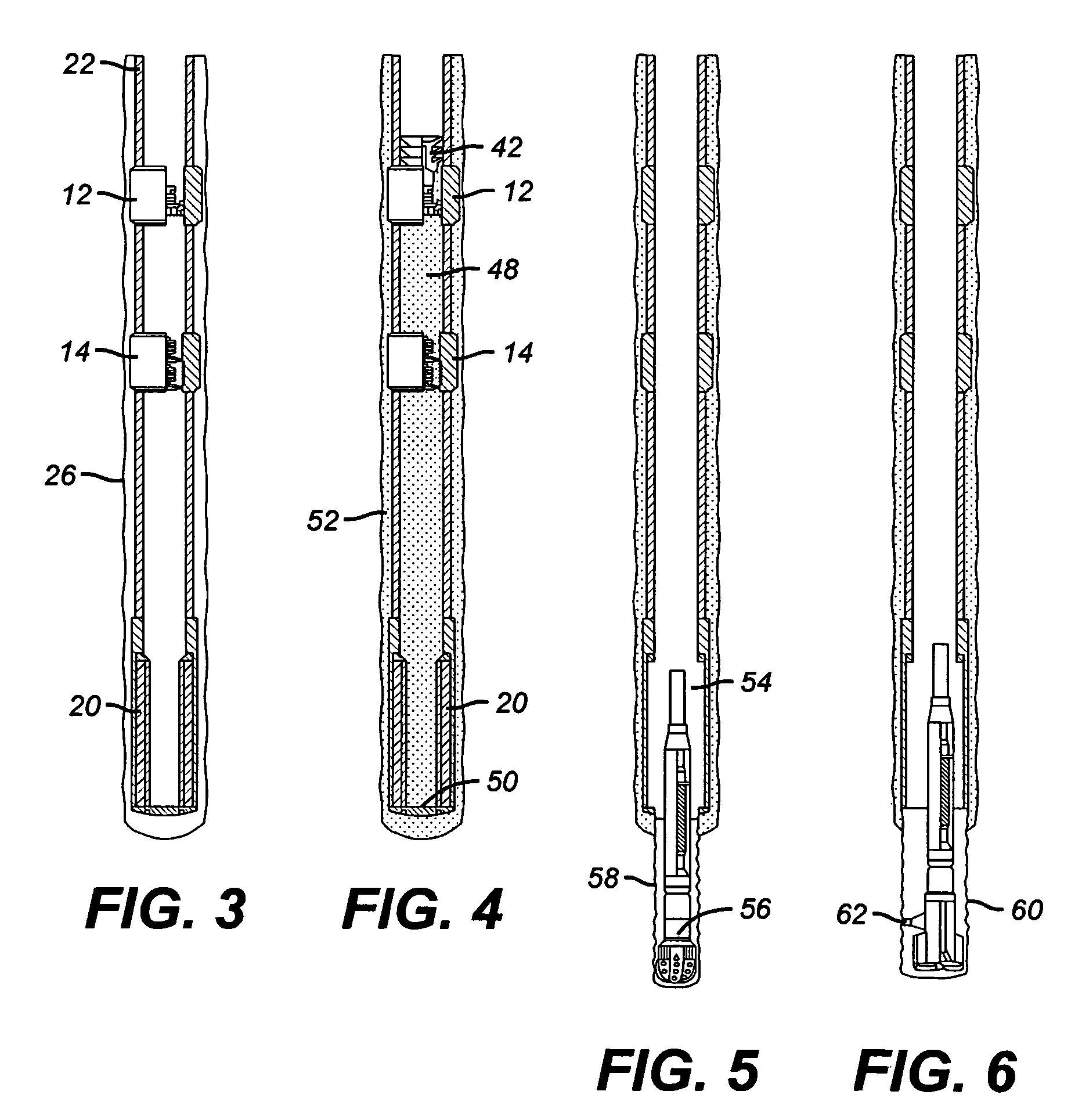 One trip cemented expandable monobore liner system and method