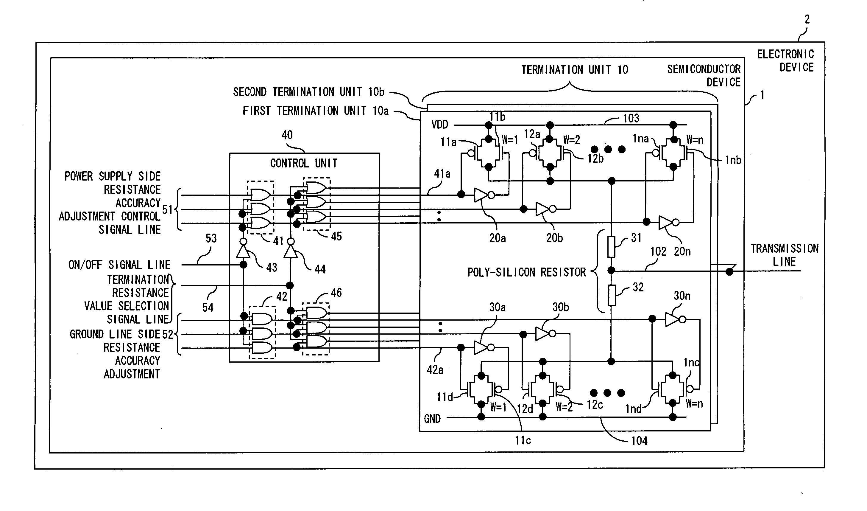 Termination circuit