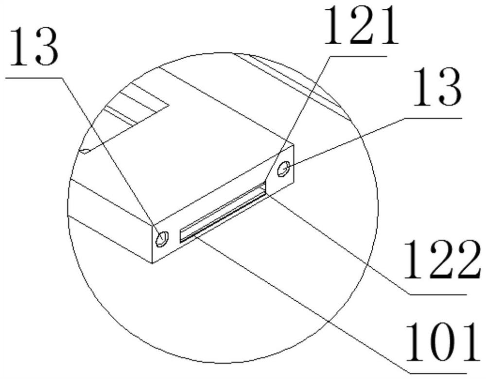 An easy-to-operate foreign matter cleaning device for distribution network lines