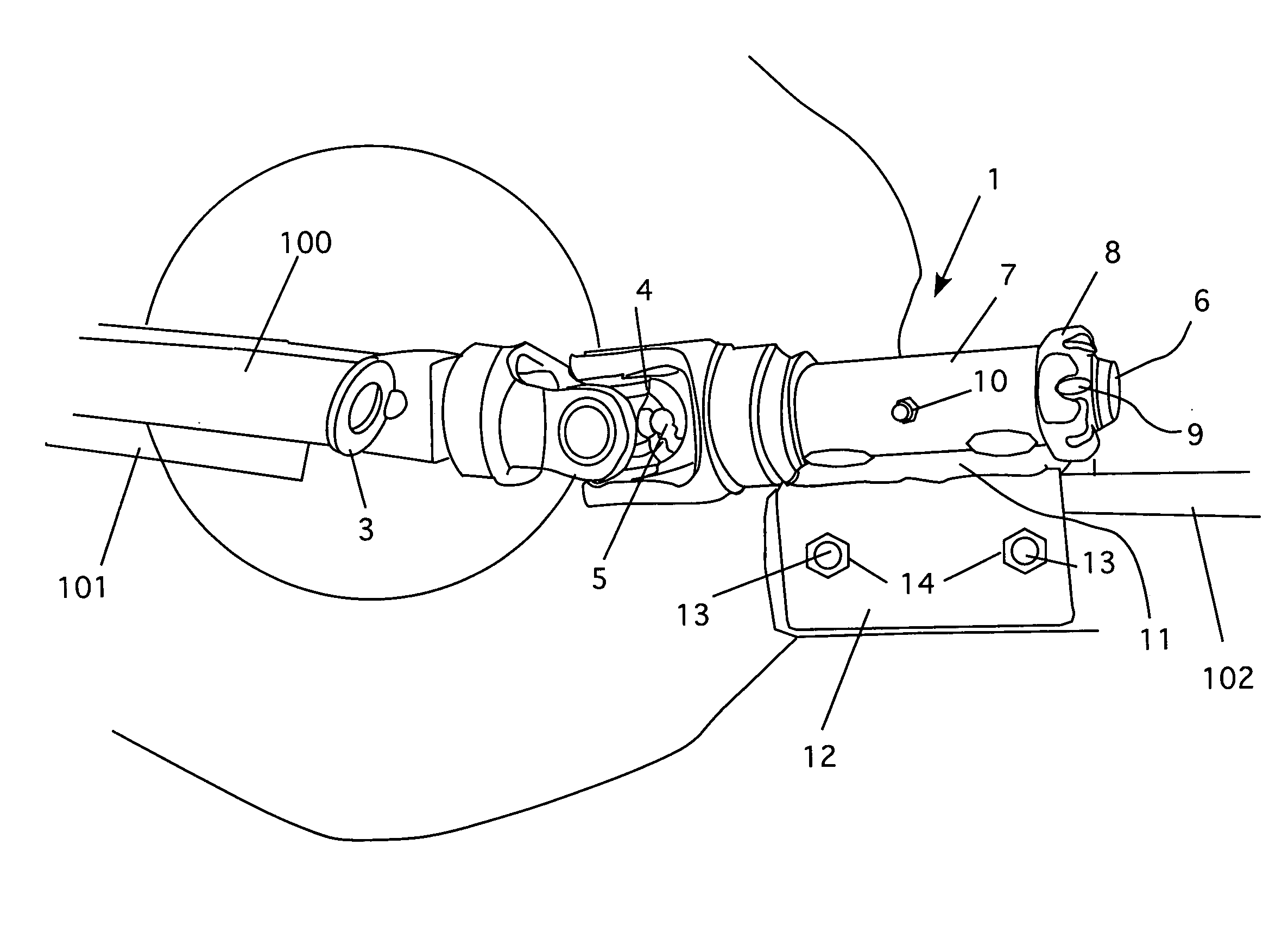 Swivel type hitch for all-terrain vehicles and the like