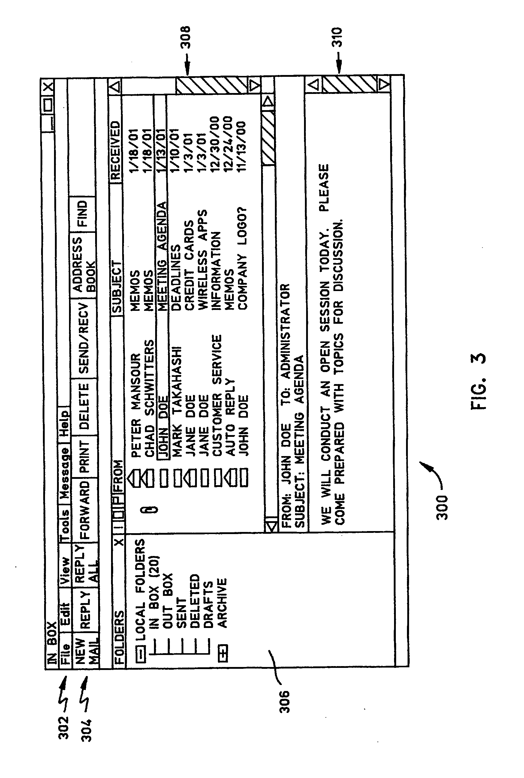 Platform-independent distributed user interface server architecture