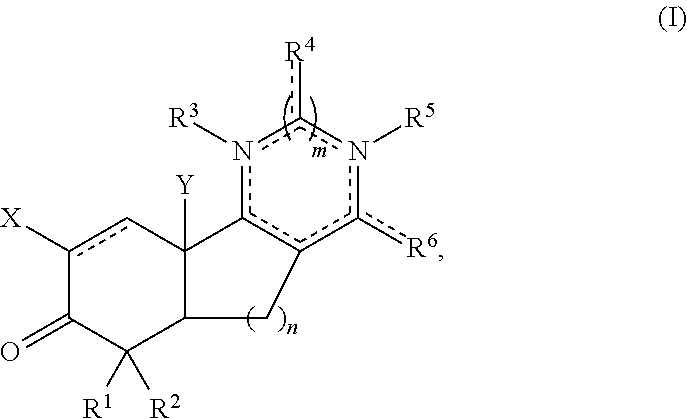 Aryl and arylalkyl substituted pyrazolyl and pyrimidinyl tricyclic enones as antioxidant inflammation modulators