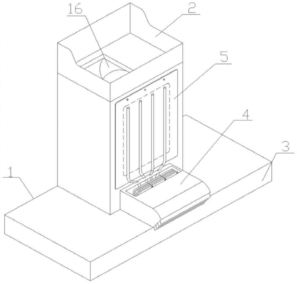 A range hood with refrigeration function