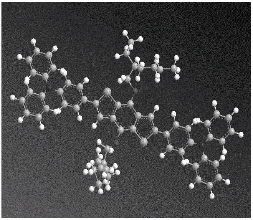 2,6-bis(triphenylamine)-4,8-bis(alkoxy)benzo[1,2-b:4,5-b']bithiophene and preparation for same