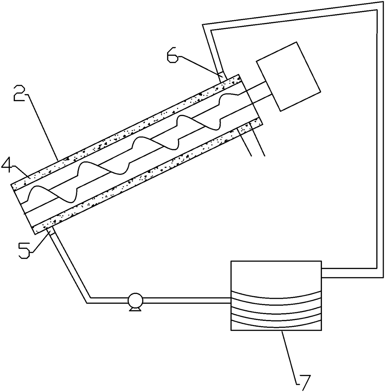 Feed processing system for piglets