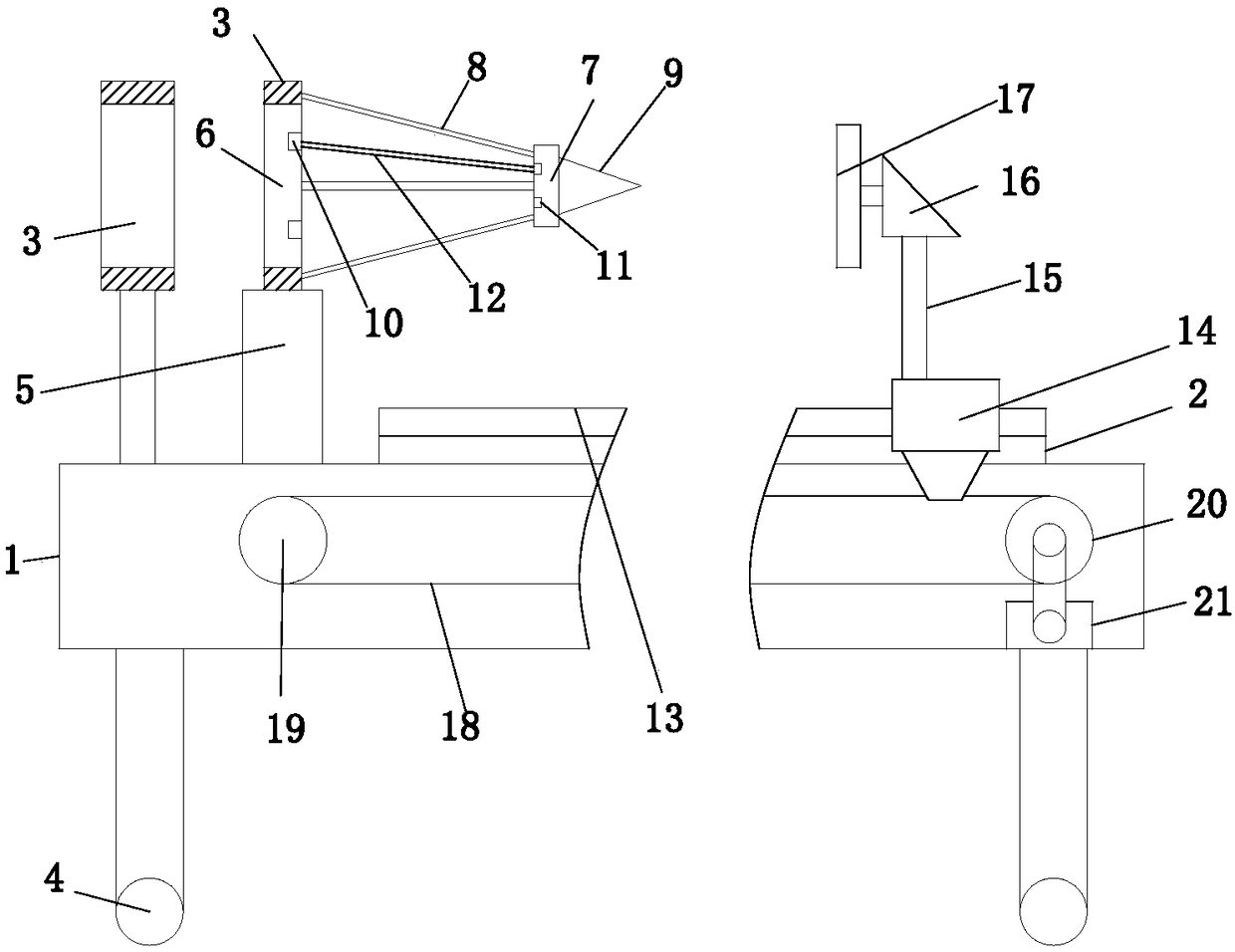 Efficient bamboo slicer