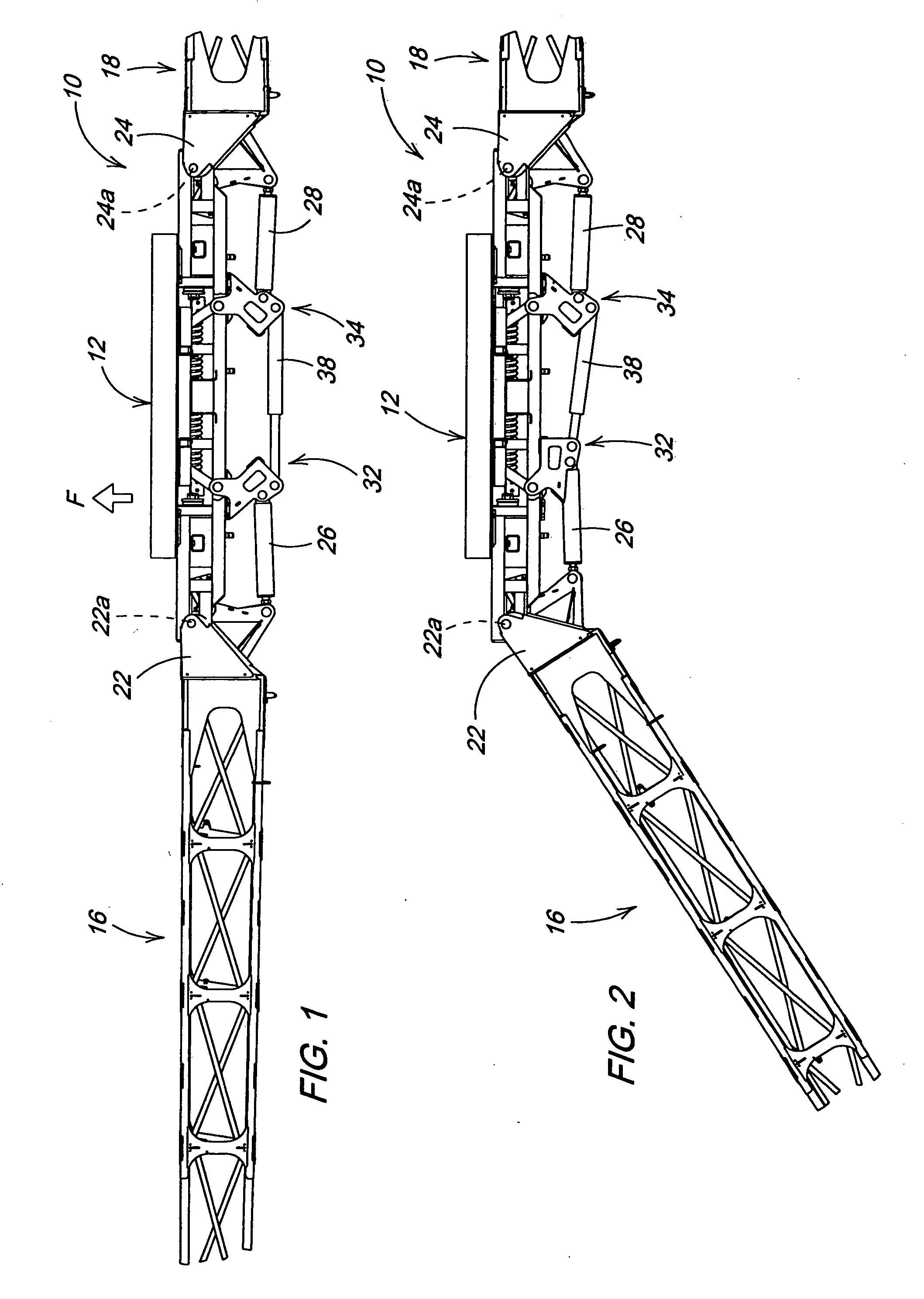 Boom breakaway system