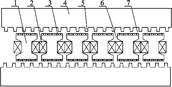 Bilateral primary permanent magnetic vernier linear motor