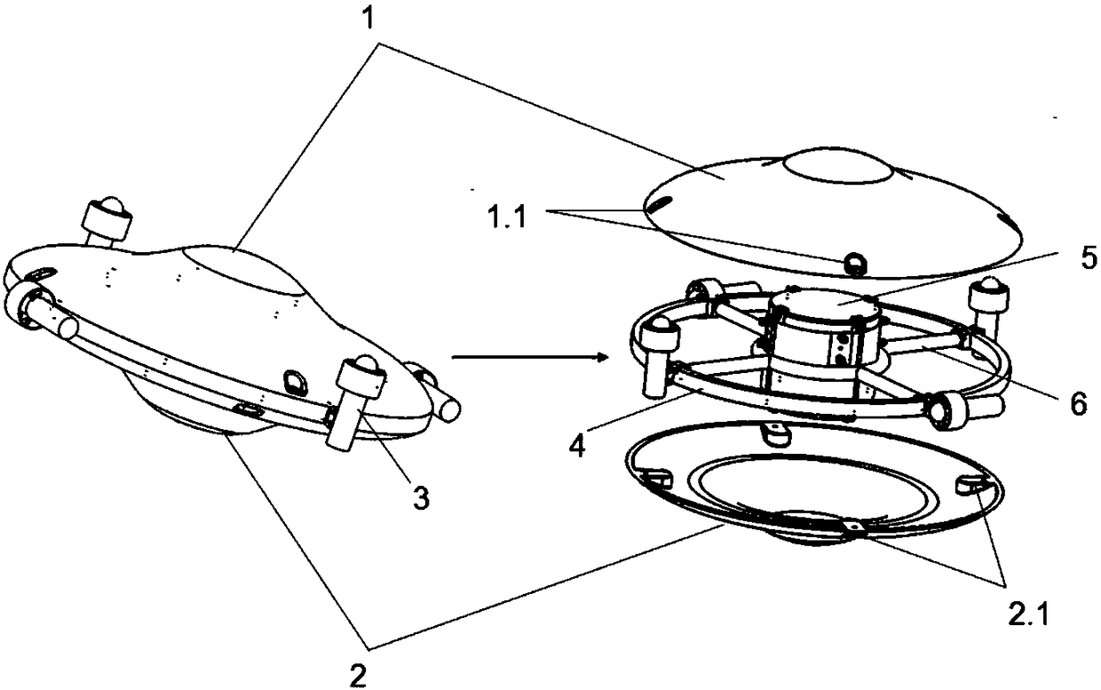 an underwater helicopter